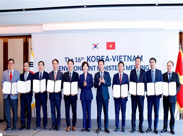 Việt Nam – Hàn Quốc: Triển khai thực hiện hợp tác toàn diện trong lĩnh vực môi trường
